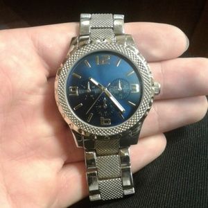 Mens 2 tone watch